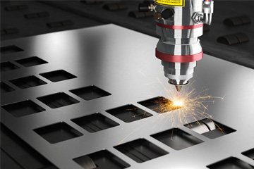 Corte de acero por laser